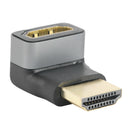 90 Degree HDMI Adapter for HDTV Projetor Laptop Male to Female Converter