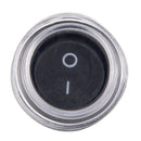 1Pc 2-PIN ON-OFF SPST Round Dot Car Auto Rocker Toggle Switch+WaterproofFFB3C