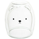 Double-Layer Coffee Cup Glass And Mug Cute Animal Tumbler Handmade Mug Line U6L5