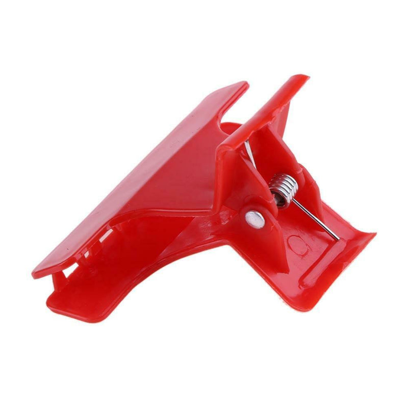 6pcs Butterfly Hair Clips Hairdressing Clamp Styling Tool Black Red White