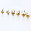 6pcs Electric Guitar Socket Input Output Jack Replacement Parts