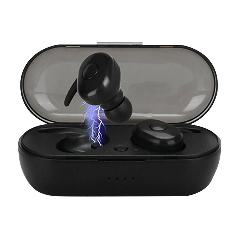 B1 Wireless Bluetooth Mini Earphones TWS Music Sports Headphones (Black) A