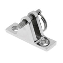 Boat Bimini Deck Hinges w/ Pin and Ring - 2.36 x 0.7 inch/6 x 1.8 cm - 316