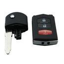 2+1 Buttons Remote Car Key 315Mhz Replacement Remote Car Key Fob For Mazda