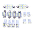14X Car T10 LED Light Interior Bulb Package Kit For Map Dome License Plate Li ~ï¼ˆ