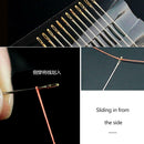 12pcs Elderly Needles Electroplated Side Pinhole DIY Home Sewing Accessory