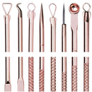 Tool Kit Acne Extractor Remover Blackhead Pimple Needles Blemish Treatments US^^