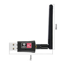 Wireless USB Wifi Adapter 600 Mbps Dual Band 2.4/5Ghz Wireless Usb Wifi Net