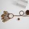 Dreamcatcher Wind Chimes Small Bronze Bells Car Pendant Home Decor Dream Ca