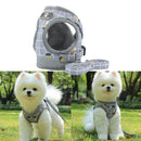 2pcs Breathable Pet Puppy Harness Vest Pet Training Traction Rope For Puppy