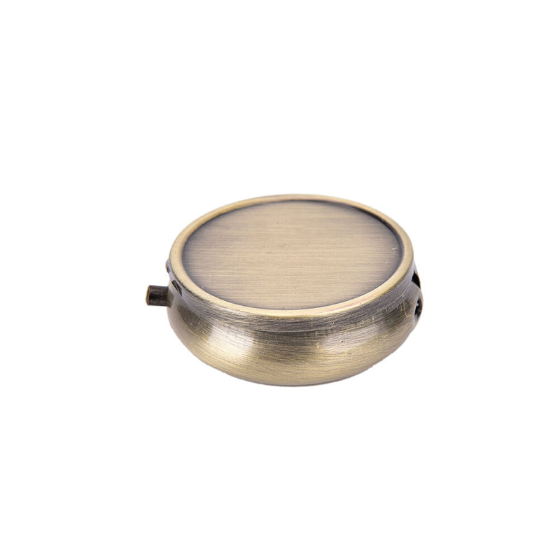 Metal Round Pill Box Medicine Organizer Container Jewellery Case Storage B Gw