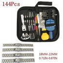 144Pcs Watch Back Case Opener Remover Repair Screwdriver Set Kit Watchmaker Tool