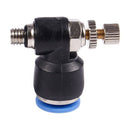 In 6 mm, 5 mm thread Pneumatic valve regulator quick couplings, 2 pcs R5C8