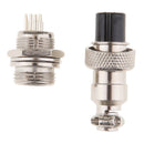 GX12 6 Pins Metal Waterproof Aviation Connector Plug & Socket