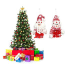 2PCS New Christmas Santa Claus Ornaments Festival Party Xmas Hanging Decor A