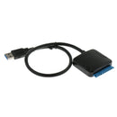 1Pcs USB 3.0 To SATA 22Pin 2.5''/3.5'' PC Hard Disk Drive SSD Adapter Cable