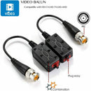 4 Pairs Split Joint Mini Cctv Bnc Hd-Cvi/Tvi/Ahd Passive Video Balun Transc