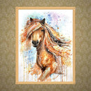 Horse 5D Round Diamond Painting Embroidery DIY Needlework Cross Stitch Set