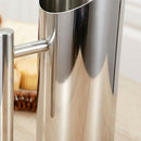 Stainless Steel Water Pitcher With Ice Guard Tea Pot Kettle Jug Cold Bevera