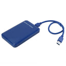 2.5 inch USB3.0 to SATA 3.0 HDD Hard Disk Drive External Case Box (Blue)