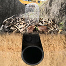 4pcs Aluminum Filter Gutter Guard Strainer 3 Inch Leaves Debris Stop Blockage