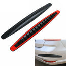 2Pcs Carbon Fiber Bumper Corner Guard Protector For Car Auto Decoration Strip FT