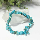 100g Natural Turquoise Stone Jewelry Degaussing Flowerpot Fish Tank Decor