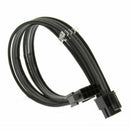 8-Pin ATX CPU ATX Black Sleeve 30CM Extension Cable Shakmods + 2 Cable TXW