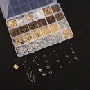 Earring Hooks 995Pcs Earring Repairring Making Supplies Set,Multiple Types in 24