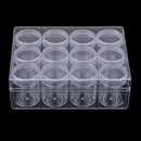12 Slot Nail Art Tool Jewelry Beads Storage Bottle Box Makeup Organizer Case