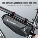 Bicycle Hard Shell Bag Front Tube Frame Holder MTB Mountain Road Bike Pouch