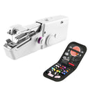 White Portable Mini Sewing Machine Kit Quick