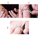 Set of 14 Wedding Invisible Ring Size Reducer for Loose Ring Easy to clean