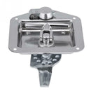 Stainless Steel Folding T-Shape Handle Lock Tool Box Keys Kit For Truck Tra