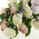 Artificial Silk Rose Flower Garland Door Lintel Wreath Home Wedding Venue Decor