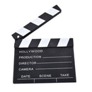 1 Pcs  Movie Clapper Clapperboard Prop Chalk Board Film Cut Prop Promot- 3C