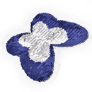 Butterfly Reversible Sequins Sew On Patch for clothes DIY Embroidered AppliquJâ„–[
