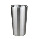 Travel Tumbler Double Wall Stainless Steel Cup with Clear Spill Proof Lid