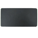 Auto Car Dashboard Mini Checked Print Black Rubber Nonslip Pad P4N9