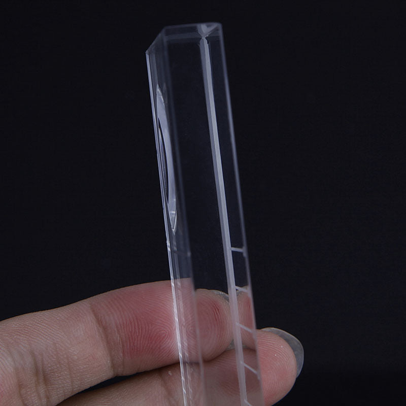 2 in 1 Glass Eyelash Glue Holder Lash Separator Adhesive Glue Pallet Extension