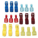 60pcs Quick Splice Electrical Wire Terminals PP Insulated Female Spade Conn D6X4