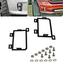 LED Fog Light Front-Hidden Bumper Mounting Brackets for Dodge Ram 1500 2013