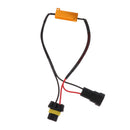 2X HB3 9005 50W 6Ohm LED DRL Fog Light Canbus Load Resistor Harness Decoder