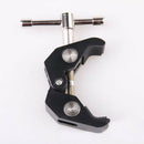 Crab Claw Clamp Tongs Pliers Clip Bracket fr Camera Tripod Monopod