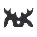 10 Count Pool Cue Tip Cover Protective Cap with 2pcs Moosehead Bridge Combo