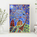 5D DIY Special Shaped Diamond Painting Tree Cross Stitch Mosaic Craft Kits