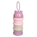 3 layer Style Portable Baby Food Storage Box Cereal Cartoon Baby Milk Powde N7N1