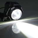 1pc 30W U5 Motorcycle Motorbike Headlight LED Fog Spot Lights Bulb & Switch