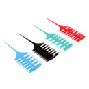 2-Way Weaving & Sectioning Foiling Comb Set (4-Packs) For Hair Coloring,
