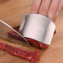 1pc Stainless Steel Finger Protector Multi-functional Cutting up VegetablesB_kz